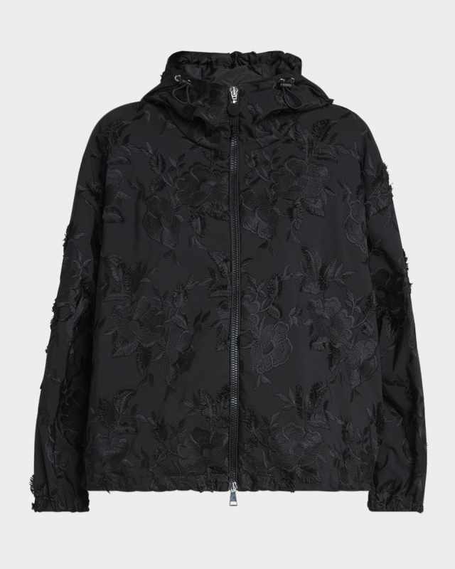 Charmeil Floral Hooded Jacket